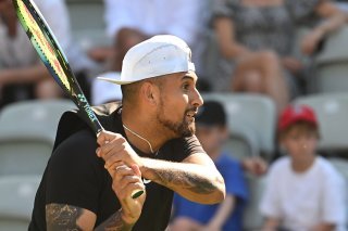 Nick Kyrgios n'a plus joué depuis juin 2023 et une défaite au premier tour du tournoi de Stuttgart (archives). KEYSTONE/DPA/MARIJAN MURAT